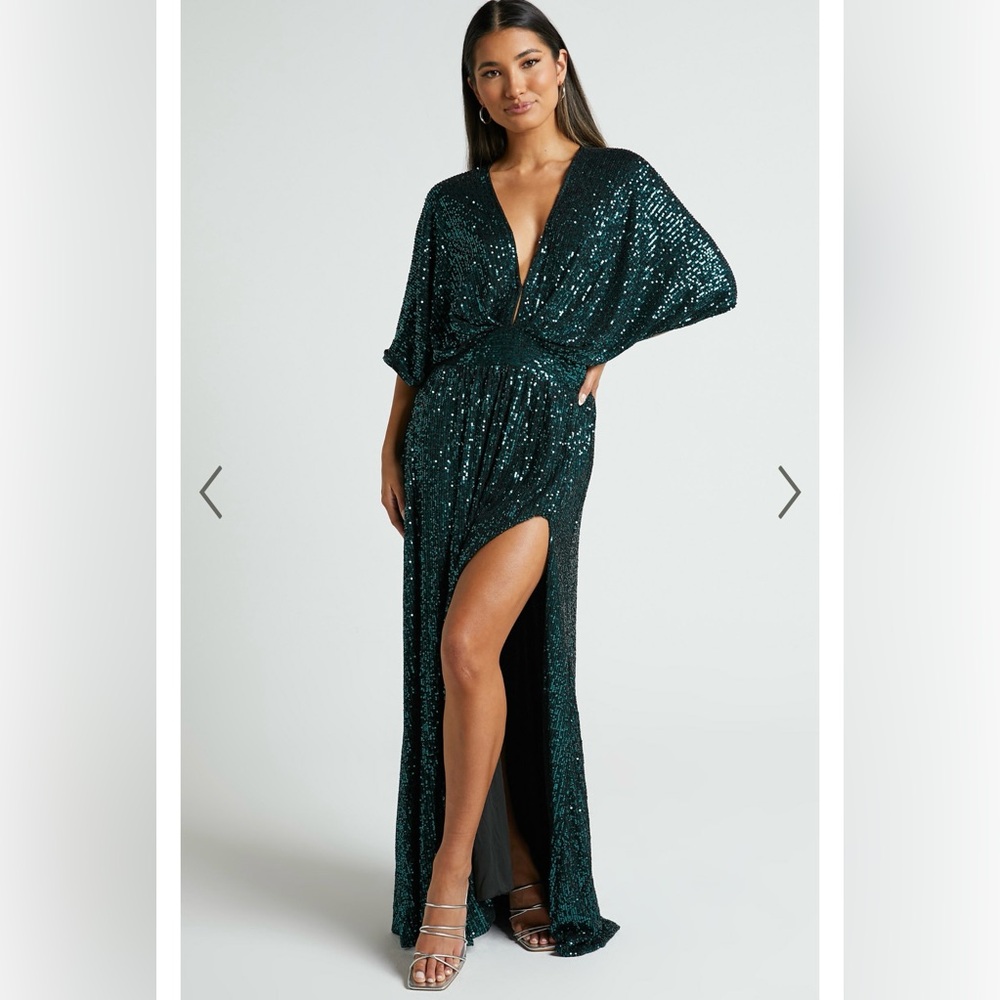 Emerald Miyah Maxi Dress - Showpo